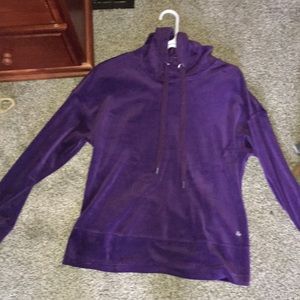 Purple sweatshirt